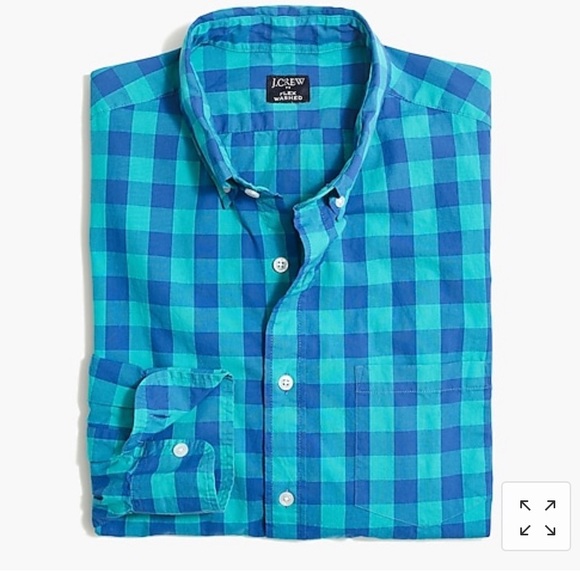 J. Crew Factory Other - NWT J Crew Factory - Slim gingham long sleeve